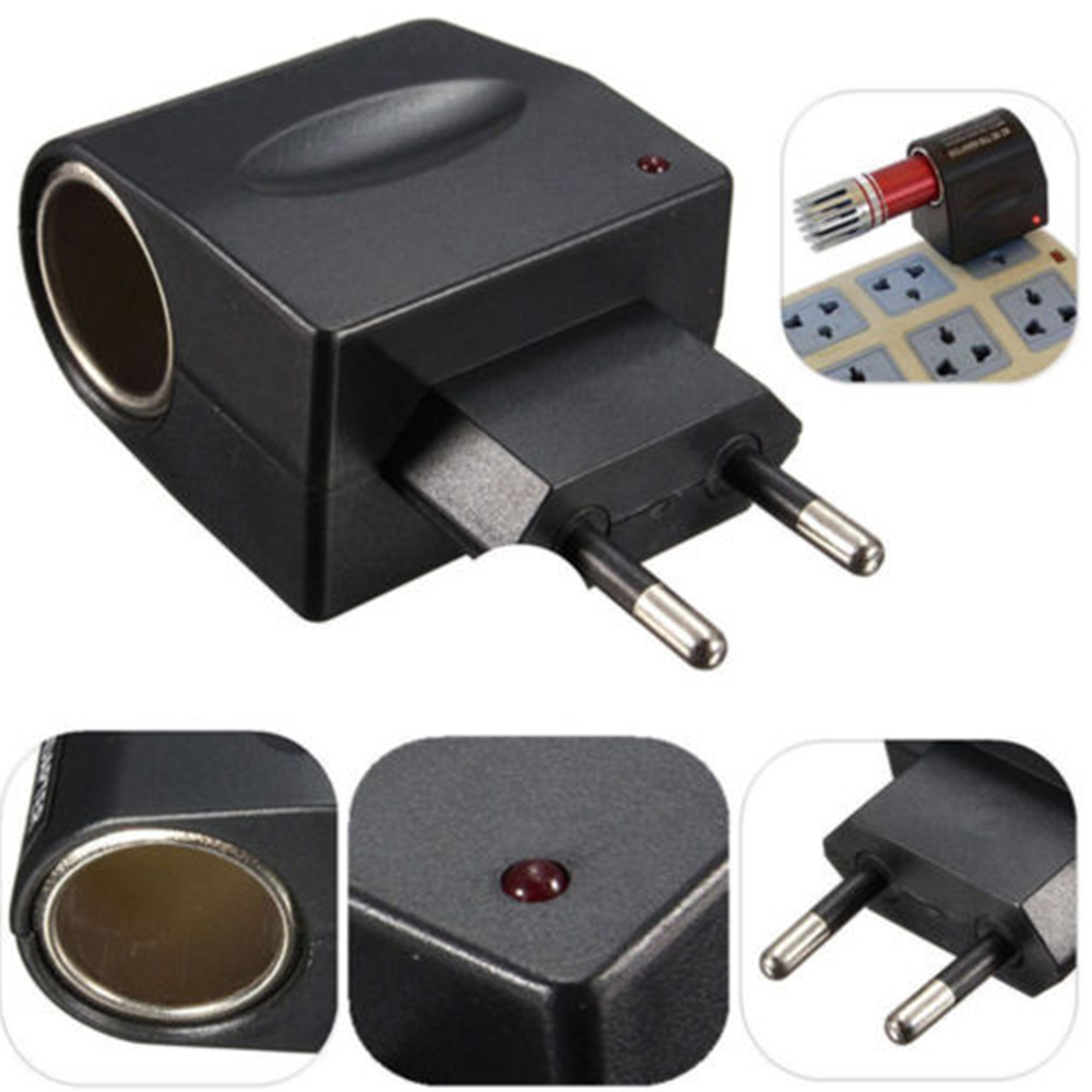 Encendedor De Cigarrillos Coche 12VDC Cargador De Zócalo Adaptador De Cable de extensión plomo TR