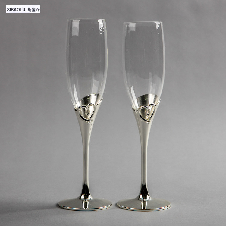 

Wedding champagne glasses wedding champagne flutes toasting flutes wine glasses Festive & Party Supplies