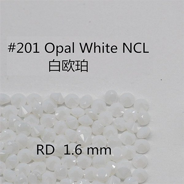 

Nano Crystal Gem 2.25mm Round White Colors Facet Cut Top Quality Thermostable Synthetic Loose Gemstone For Jewellery 1000pcs Per Color A Lot