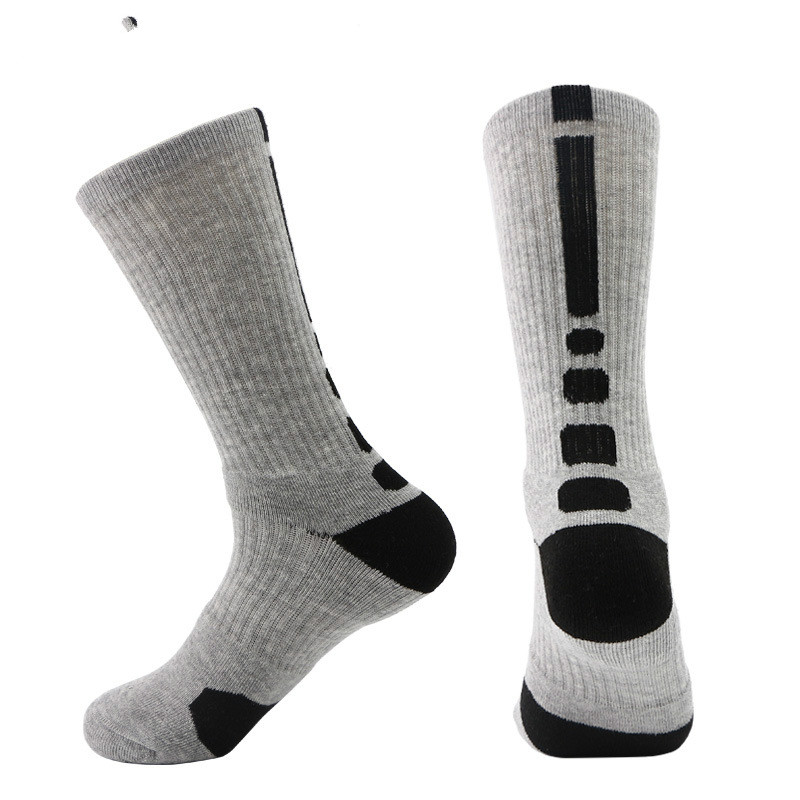 

Men Basketball Crew Socks Mosture Wicking Non-slip Damping Athletic Sport Compresion Terry Comfort Sports Socks Socks, Multi
