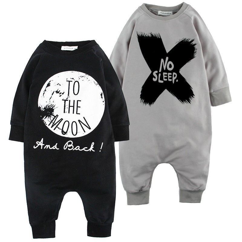 2018 Autumn / Spring Newborn Baby Clothes Babyworks One Pieces Baby Romper Infant Boys Girls Long Sleeve Jumpsuits Clothing Baby Rompers