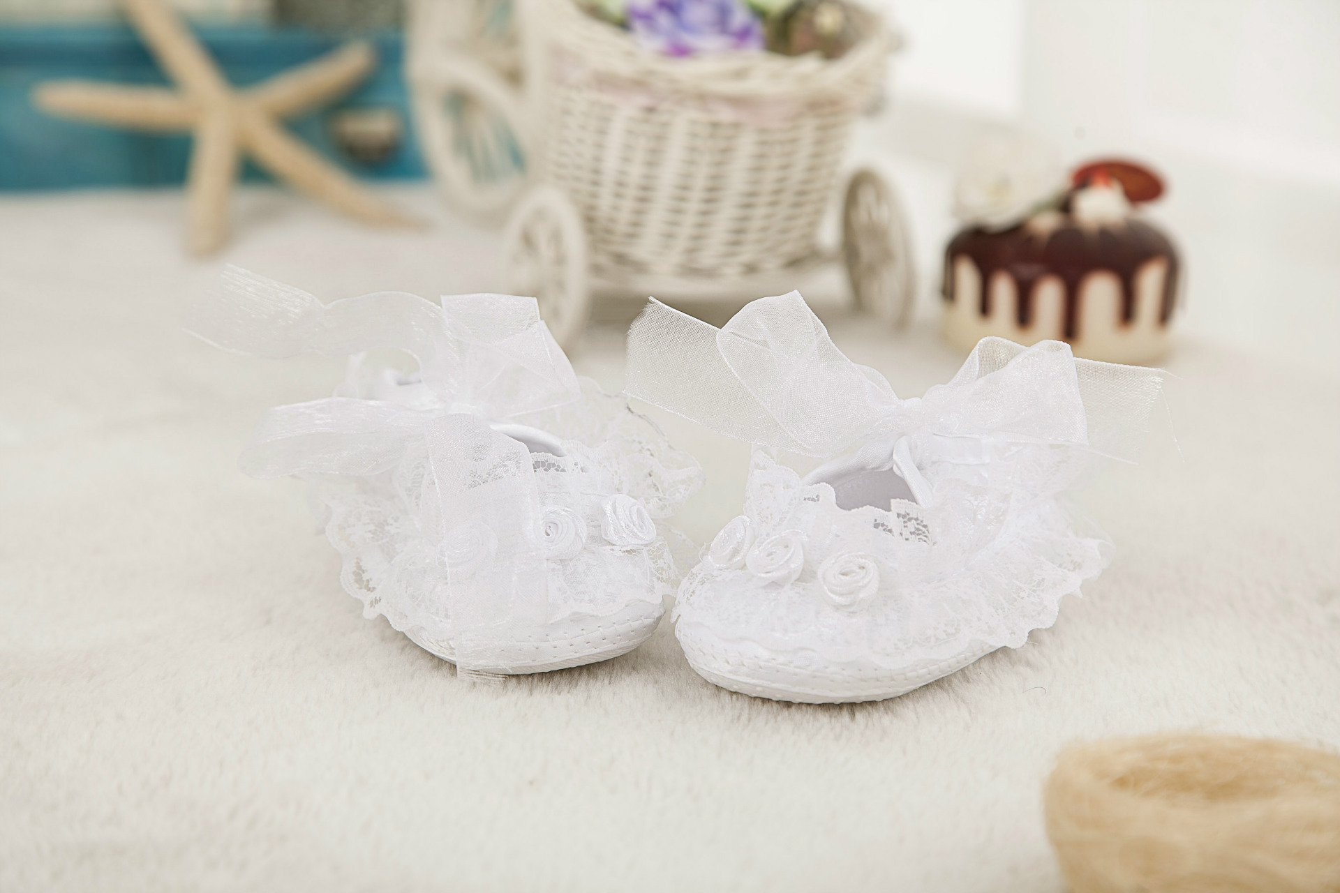 

New Fashion Baby Girls Shoes Infant Kids Flower Lace Soft Christening Prewalker Toddler Girls Princess Shoes, Pink