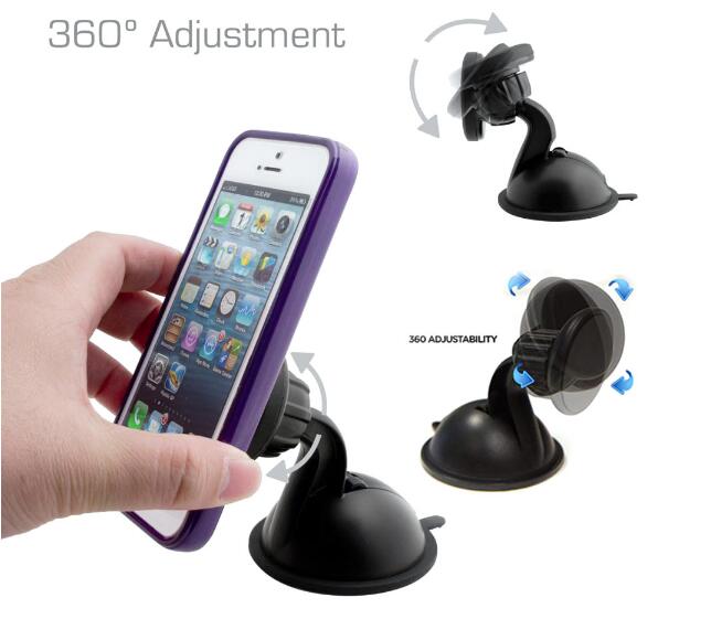 

Car vent holders Mini Air Vent Mount Magnet Magnetic Cell Phone Mobile Holder Universal For iPhone 6 6s 7 GPS Bracket Stand Support, Black