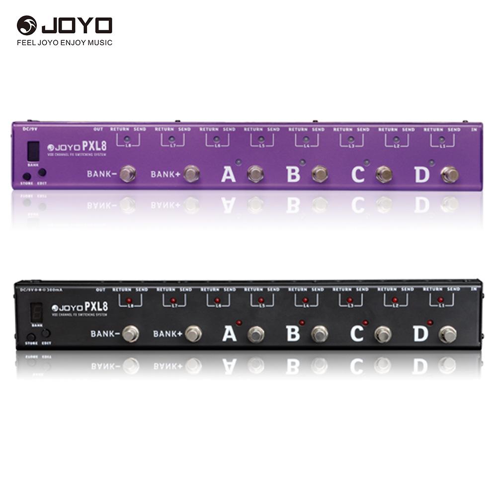 

JOYO PXL8 Programable Pedal Controller Switching Grouping System 8 Loop Channel True Bypass