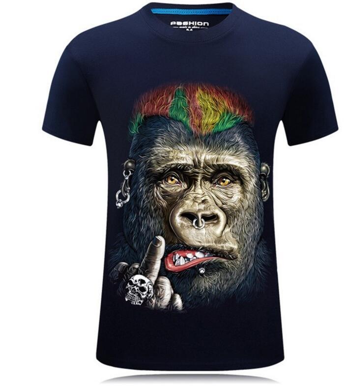 di ferro a T SHIRT trasferimento o adesivo Gorilla print scegliere foto stampa