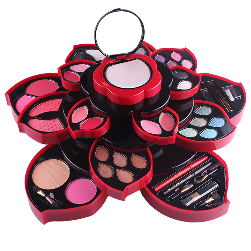 

Miss Rose Latest Professional Full 46 Colors Makeups Kit Blush Eyeliner Lipsticks Collection Makeup Palette Maquiagem New