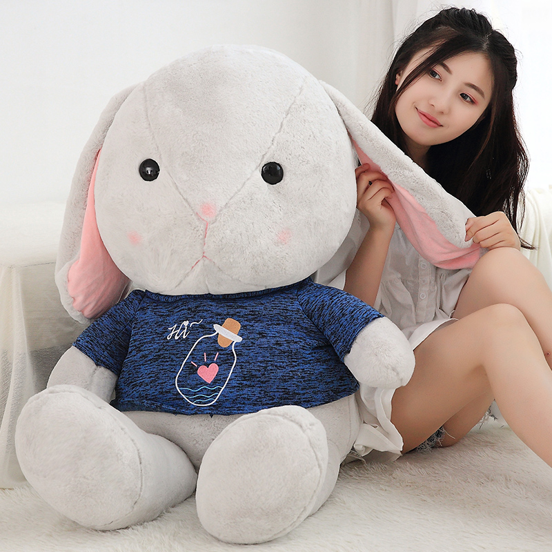 large stuffed bunny rabbit