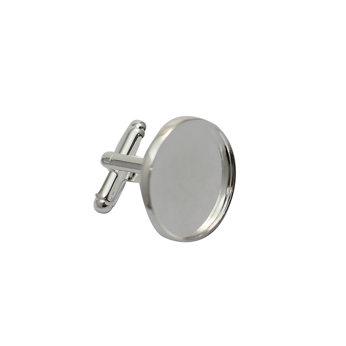 

Beadsnice Craft Brass Round CuffLinks Bezel 20mm Base 20pcs per lot