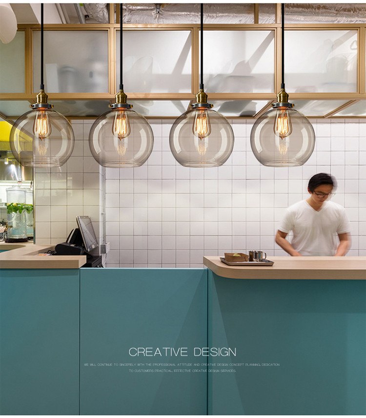 compre luces colgantes de la vendimia