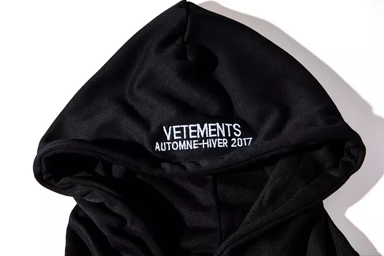 vetements automne hiver 2017 hoodie - Welcome to Quality