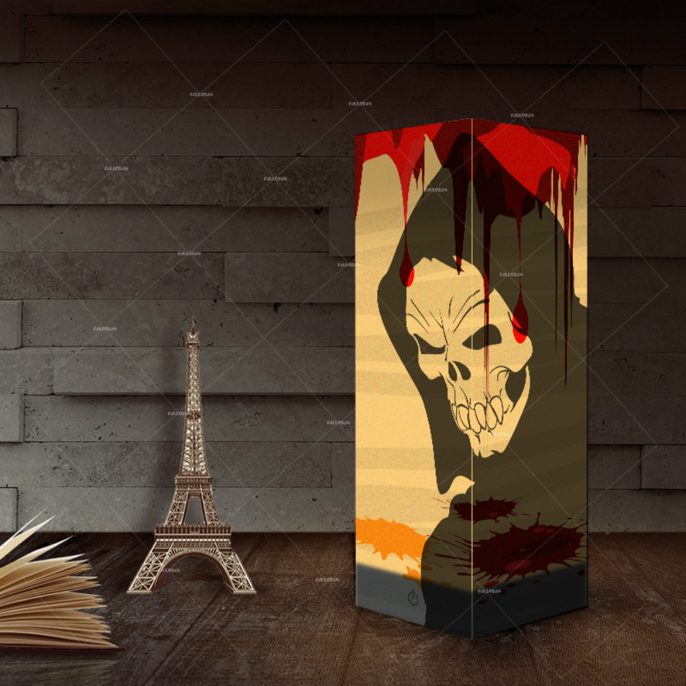 Acquista Ombra Di Luce Di Notte Dio Della Morte Disegno Luci Che Illuminano La Decorazione Di Festival Lampade Da Tavolo Led Come Regalo I Bambini