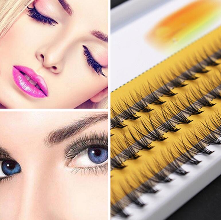 

6/8/9/10/11/12/13/14mm Natural Soft False Eyelash Extension Deluxe Lashes VOLUME Flase Eyelashes Fans 3d Eyelashes DHL