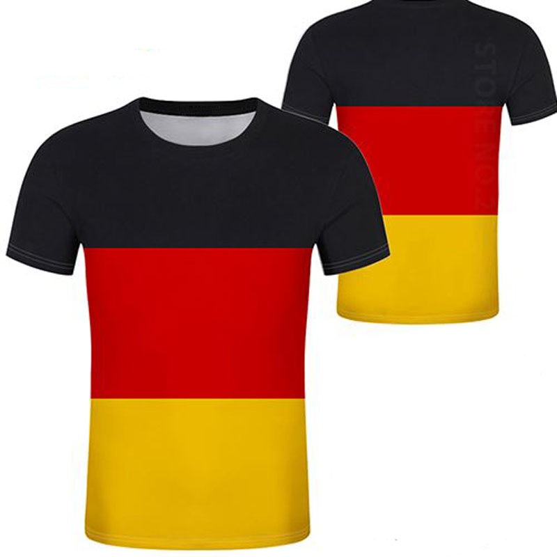 

GERMANY t shirt free custom diy name number deu t-shirt nation flag de country german bundesrepublik college print photo clothes, 1003
