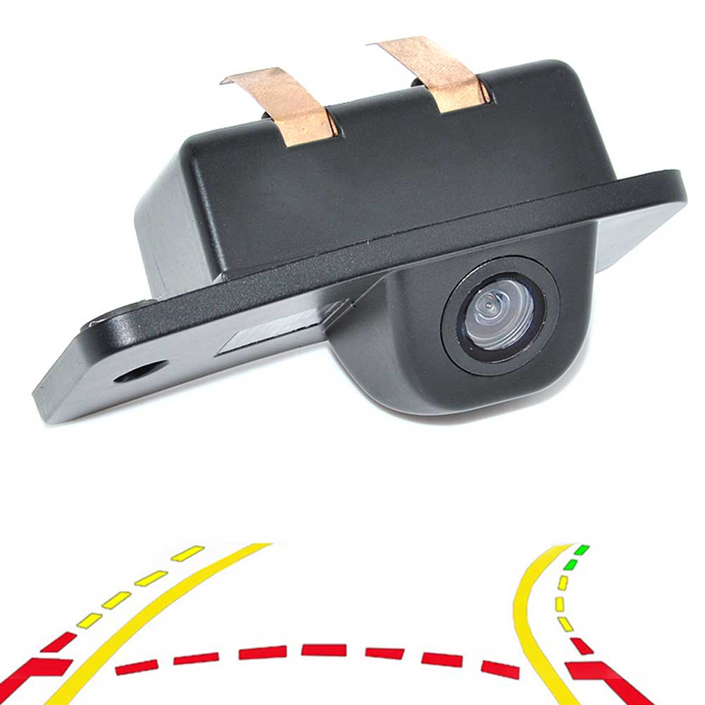 Trajectoire dynamique intelligente pistes ligne de stationnement caméra de recul de recul de voiture pour Audi A3 A4 A6 A8 Q5 Q7 A6L