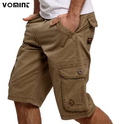 

Upgrade version Mens Cargo Shorts Casual Shorts Fashion Pockets Solid Color Army Green Shorts Large V7C1S001 (No belt)