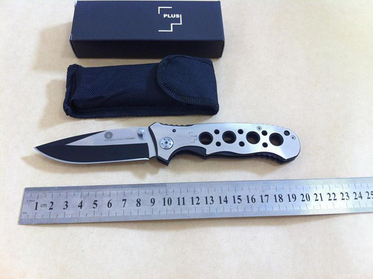 

Boke Folding knife 083bs knife Camping utility Knife Outdoor survival Tool 440 blade tactical hunting knives Free Shipping