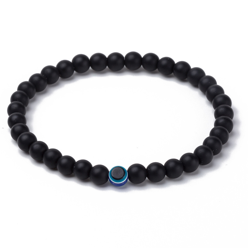 

10PC/set Men Women 6mm beads bracelet natural stone bracelet eye bead man bracelet handmade jewelry