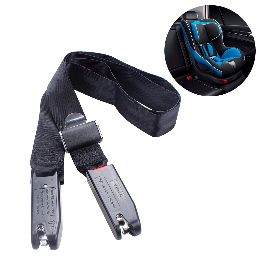 DF-ES Universal Thickened Children Kids Auto Almohadillas de cintur/ón de seguridad para el autom/óvil Arn/és Correa de hombro de seguridad Fundas de cojines negro