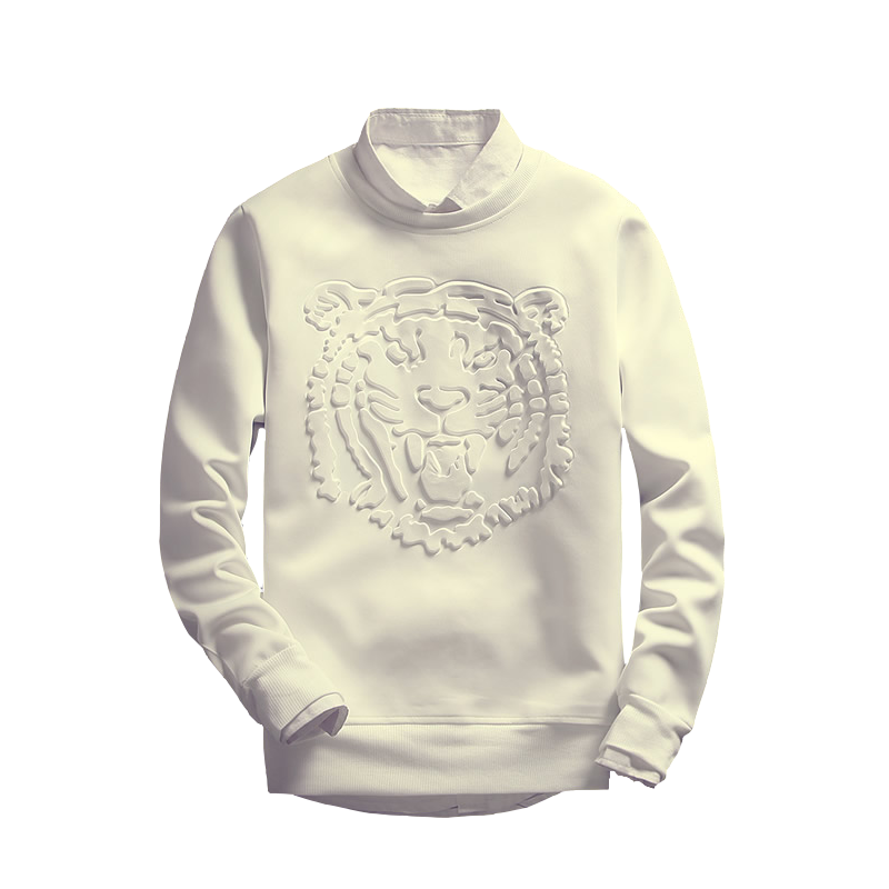 

M-5XL 2018 NEW Spring hoodies men sweatshirt 3D Tiger print hoodie men pullover hoodies sweatshirts tracksuit MQ436, Black
