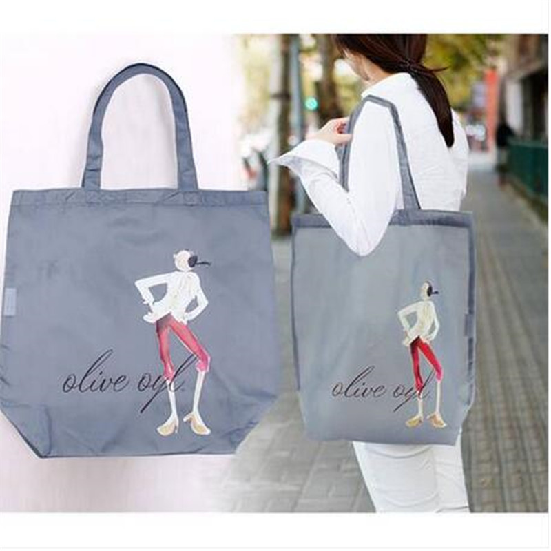 

Folding Handbag Travel Portable Waterproof Shopping Storage Bag shopping bag Storage Bags