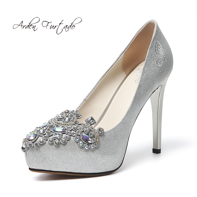 size 9 silver bridesmaid shoes