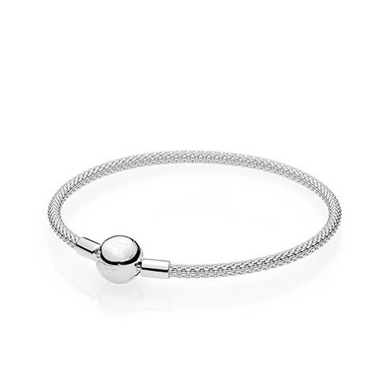 

Drop Shipping Popcorn Bangle Bracelets Fit Charm Beads for pandora Women Girl Christmas Birthday Gifts BR011