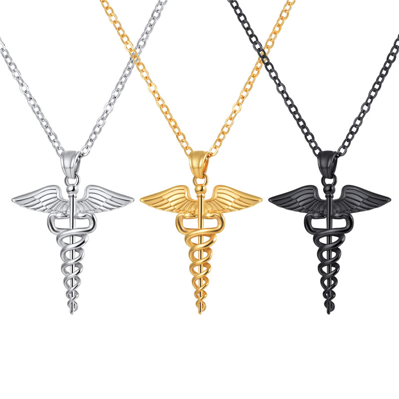 Animal Necklace 316L Stainless Steel Snake Pendants Necklaces for Men/Women Jewelry Vintage Accessories Unisex Gift New-image-412735676