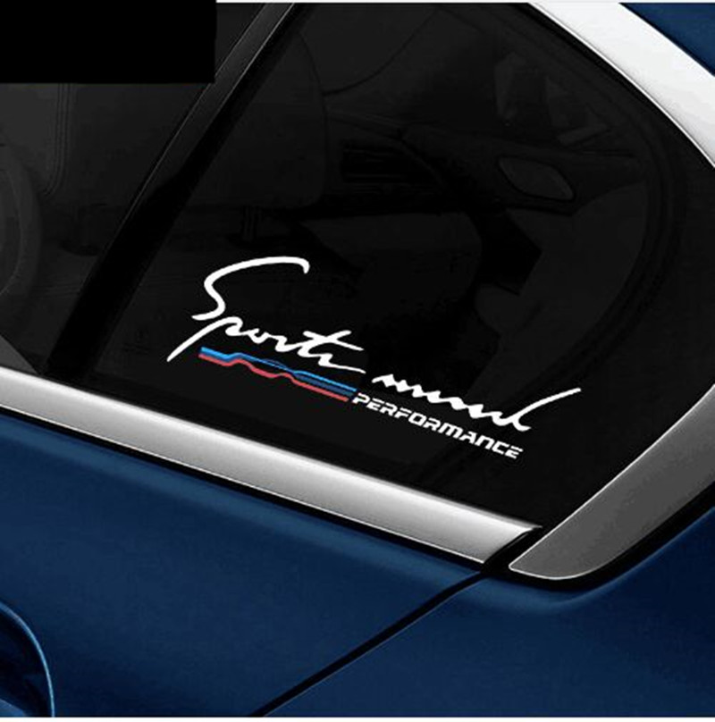 2017 New Style Car Styling Stickers Reflective Car Side Window Stickers Sports Decals For bmw e46 e39 e90 f30 f10 e53 e34 X5 X6