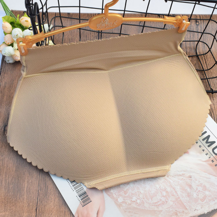 

#310 Wholesale women's sexy underwear lingerie middle rise padded butt lifters briefs seamless underpants panties free shipping, Black