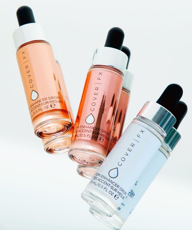 

New Cosmetic COVER FX Custom Enhancer Drops Liquid Highlighter Eyeshadow 4 Colors 30ML Candlelight Sunlight Moonlight Celestial