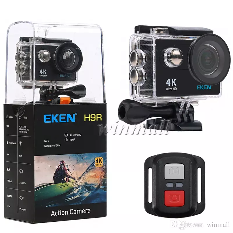 

100% Original EKEN H9 H9R 2.4G Remote Control Ultra HD 4K Action Camera WiFi 2.0" 170D Underwater Waterproof Helmet Sport cam