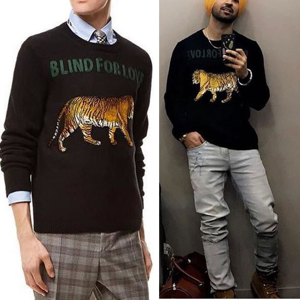 2018 Tiger Jumper Applique en tricot pour hommes col rond côtelée Coupe ajustée style lettres Chandails