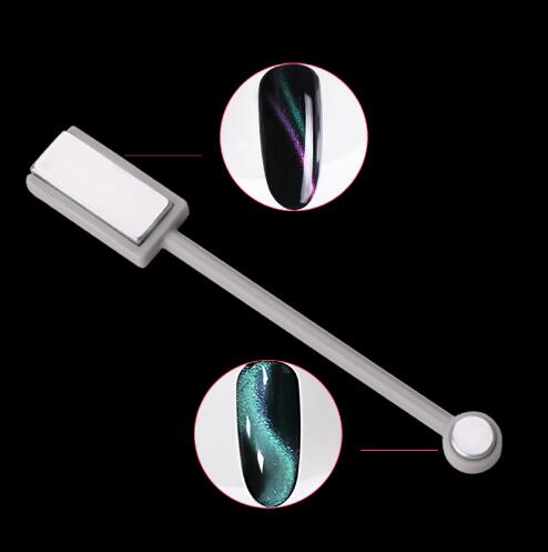 Cat Eyes Nail Gel Polish Magnet Magnetic Plate Magnet for All 3D Magic Cat Eye Nails Polishes Gel Polish Nail Art Magnet Tools C090-image-415949526