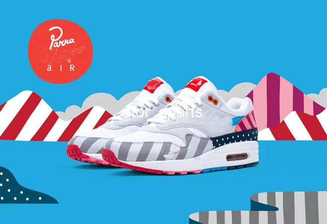

2018 New Parra x Max1 White Pure Platinum Running Shoes For Men Women Air1 Dutch Countryside Athletic Sport Sneakers Eur 36-45, #1 (parra x max1)