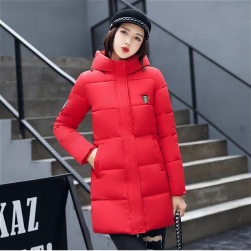 Sutu Mens Down Jacket with Hood Mid-Length Down Parka