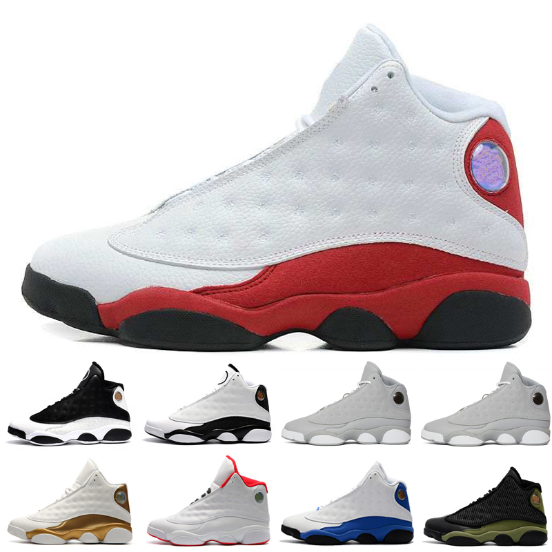 

2019 Cheap New 13 mens basketball shoes Altitude Green CP3 PE Home Ray Allen DMP sneakers sports trainers running shoes for men women, #23 white red grey