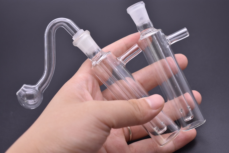 Cheap Beaker Bong Water Pipe Recycler Oil with Downstem Cheech Mini water pipe Free Shipping-image-415915525