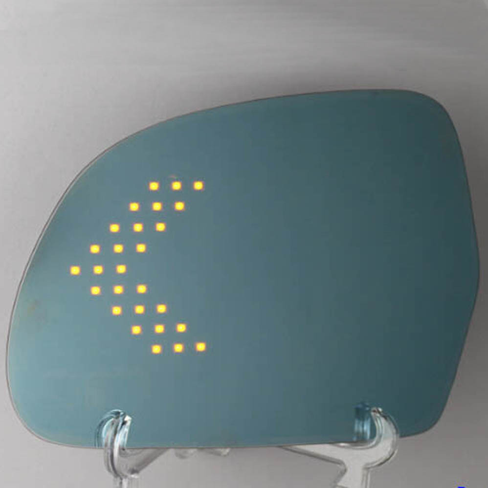 

Blue wild angle led turn signal arrow heating Rear view mirror for audi Q5 Q3 exterior replacement parts