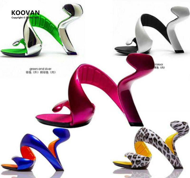 

Women Shoes 2017 Summer New Fashion Bottomless Snake Women Heels Platform Sandals Shoes Woman Wedding Shoes Women Pumps, Black