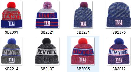 new york giants winter hats