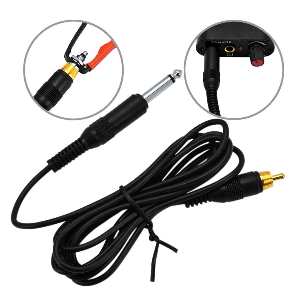 Tatou d'alimentation de tatouage Cable de cordon pour les machines à tatouage rotatives pour les kits de réglage des machines de tatouage