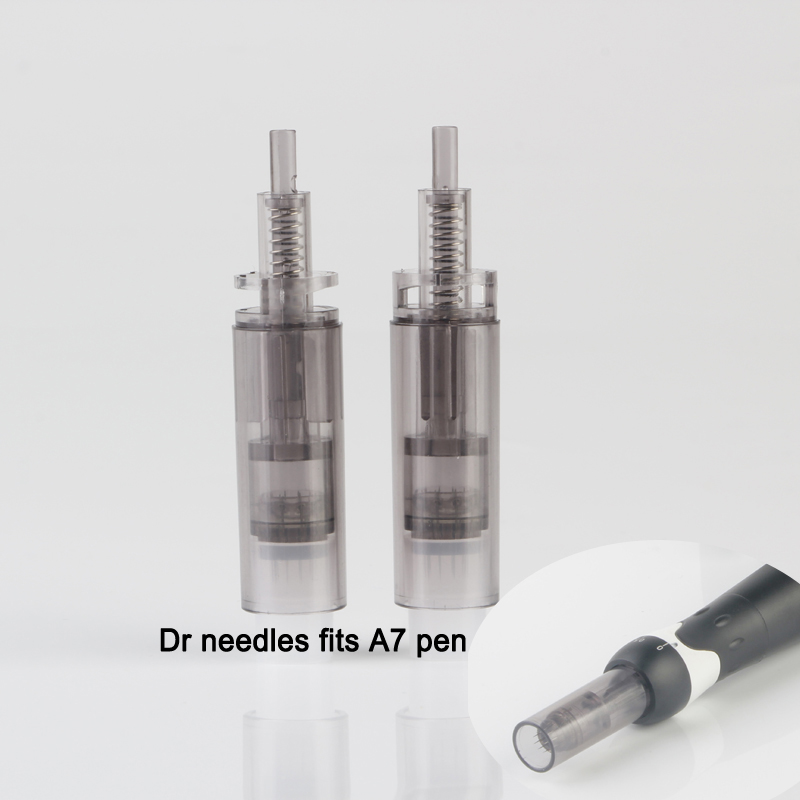 

2018 New Grey 10pcs Needle Cartridges Tips 9 12 36 42 Pins Needle for Ultima A7 Dr. Pen Derma Pen