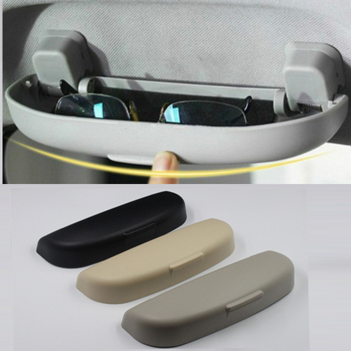 

Glasses Case Organizer Box Sunglasses Holder Storage Pockets for Renault Koleos Kadjar Duster for Samsung QM6 QM3