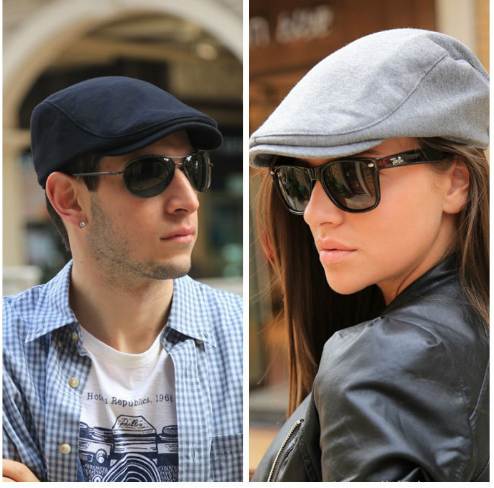 

Summer Sports Beret Caps for men Women Fashion Cotton flat cap Outdoor Hats Sun Hat, Other