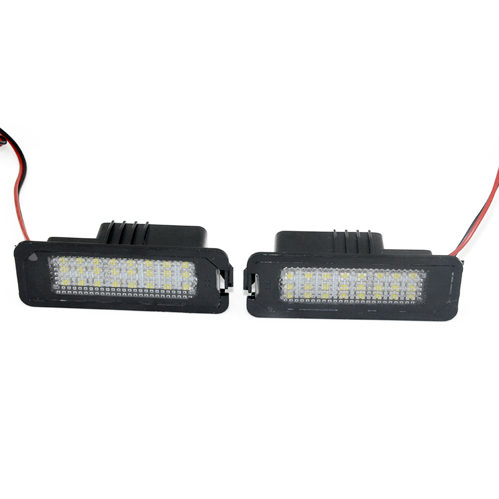Car No Error LED License Plate Light for Volkswagen VW Golf GTi MK5 MK6 R32 Rabbit CC EOS Polo Scirocco