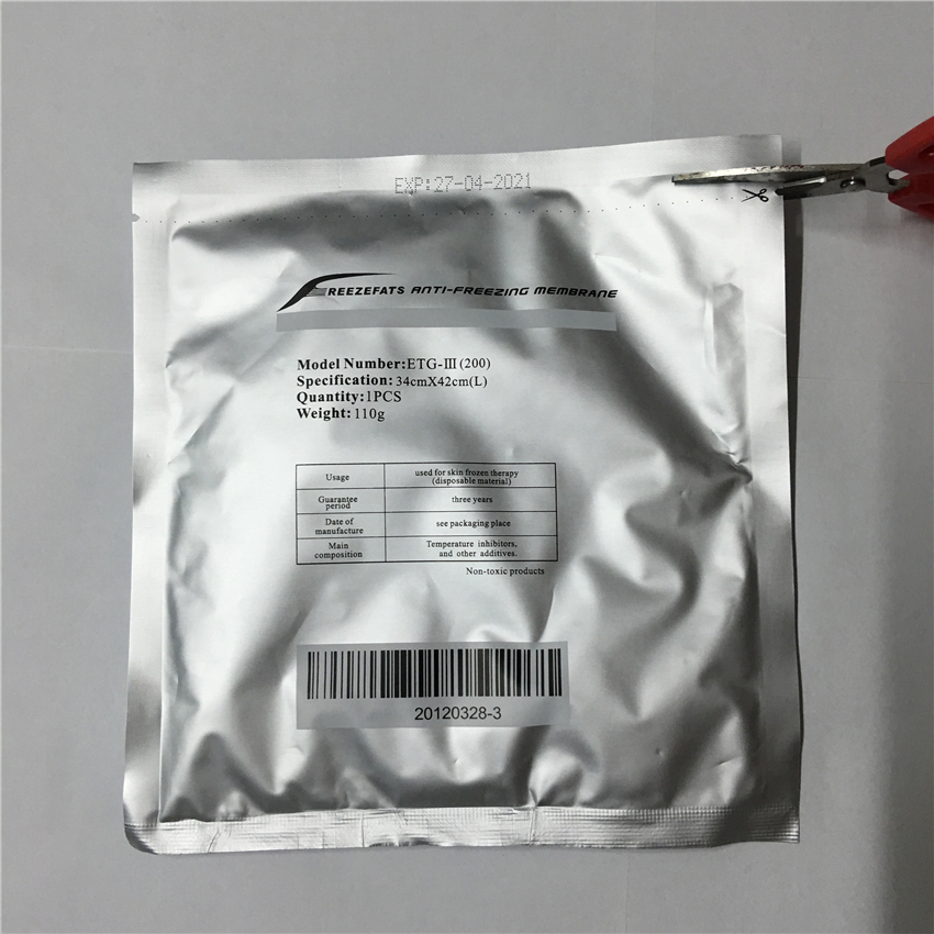 

Hot sale anti freeze membrane/antifreeze membrane for lipofreeze cryo Cryo pad anti freeze cryolipolysis antifreeze membrane