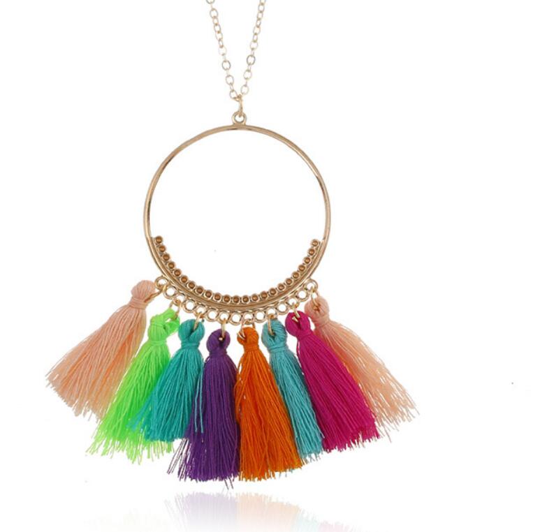 

necklace for women tassel long sweater necklace pendant wholesale necklace hot fahsion free of shipping