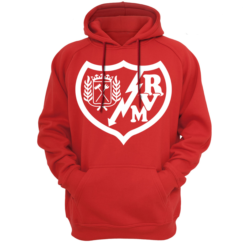 

Rayo Vallecano Spain classic Hoodies Sweatshirts Hooded Hoody Spring autumn season Lightweight Men Unisex Casual Apparel 59 D18100704, Black
