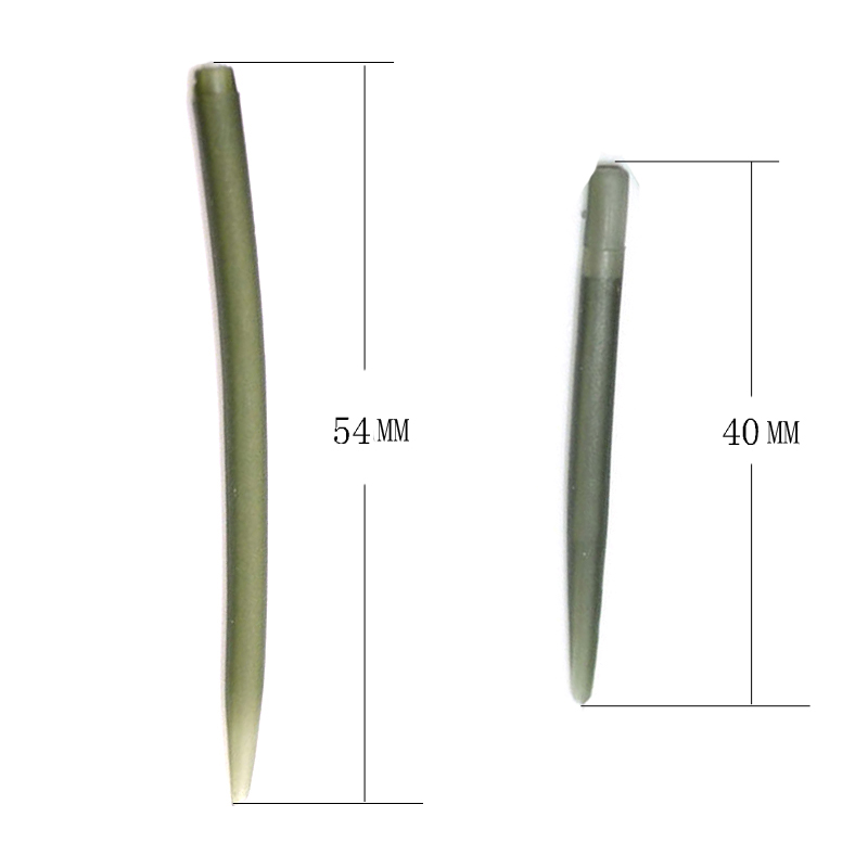 INFOF 100pcs carp fishing accessories fishing anti tangle sleeves connect hook for carp fishing 70% hard carp pesca-image-407929442