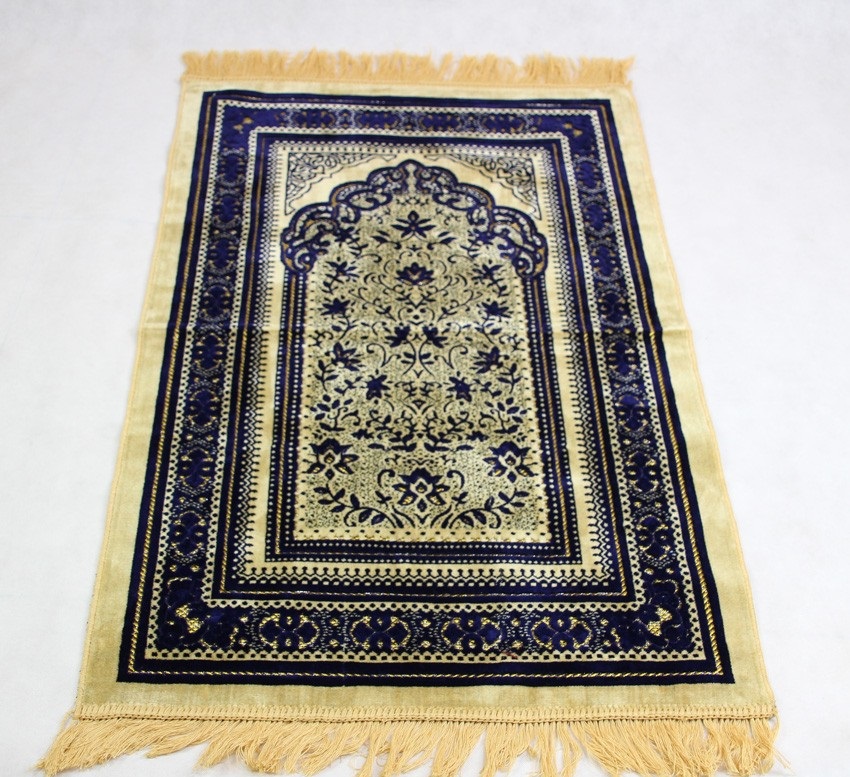 wholesale Tapis de prière pour le culte musulman islamique Salat Musallah Couverture de prière Tapis Tapete Tapis de voyage Banheiro 70 * 110